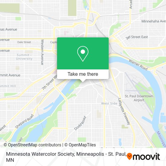 Minnesota Watercolor Society map