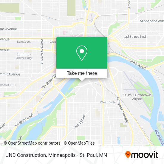 JND Construction map