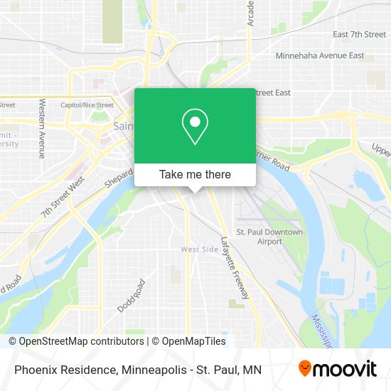 Phoenix Residence map