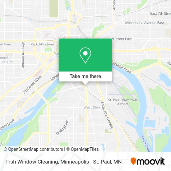 Mapa de Fish Window Cleaning