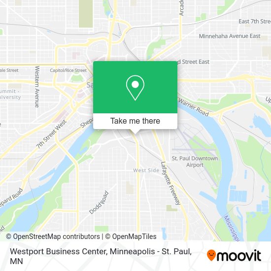 Westport Business Center map