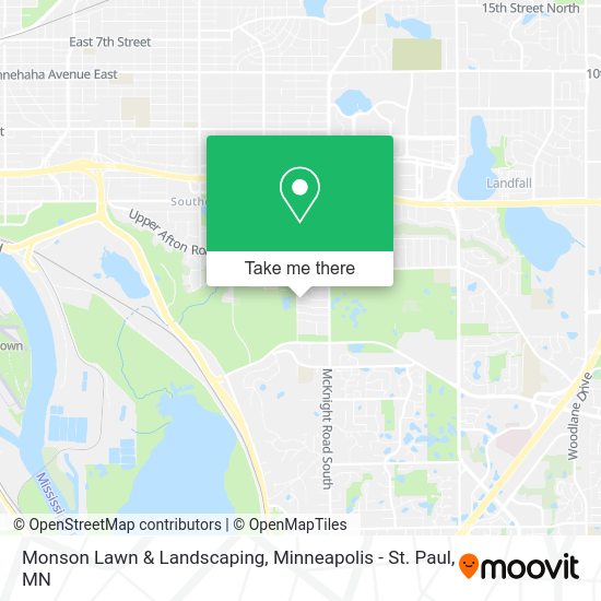 Monson Lawn & Landscaping map