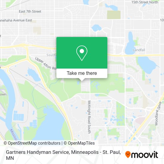 Mapa de Gartners Handyman Service