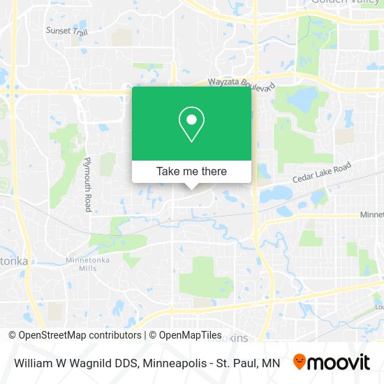 William W Wagnild DDS map
