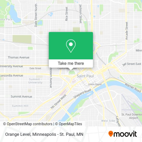 Mapa de Orange Level
