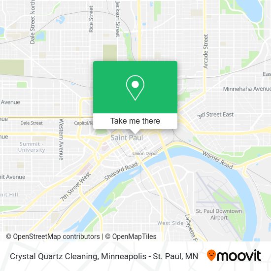Mapa de Crystal Quartz Cleaning