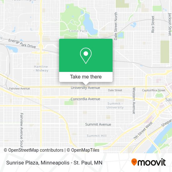 Sunrise Plaza map
