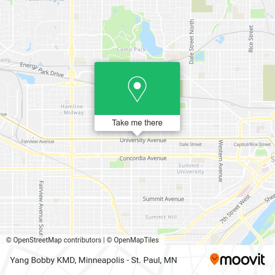 Mapa de Yang Bobby KMD