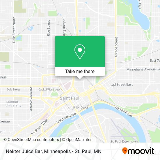 Nekter Juice Bar map