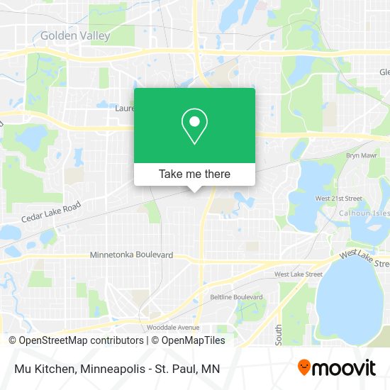 Mapa de Mu Kitchen