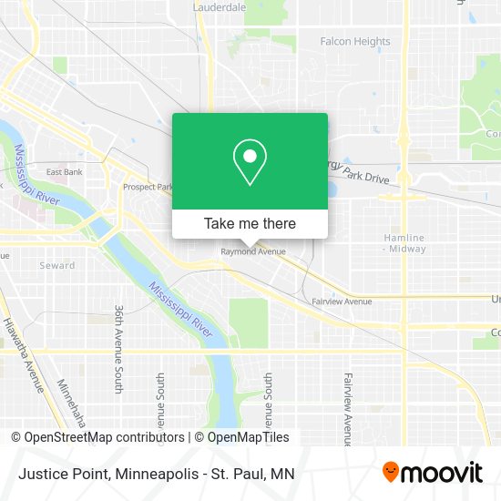 Justice Point map