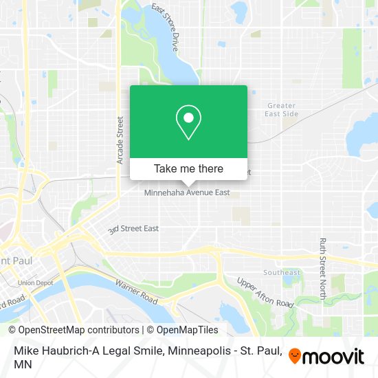 Mike Haubrich-A Legal Smile map