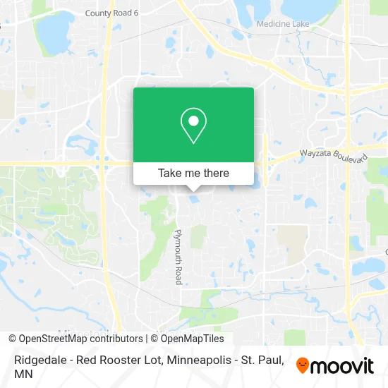 Ridgedale - Red Rooster Lot map