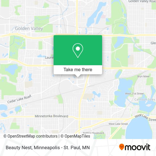 Beauty Nest map