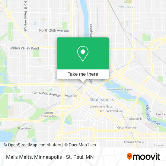 Mapa de Mel's Melts