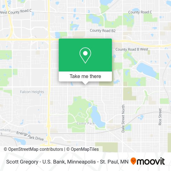 Scott Gregory - U.S. Bank map