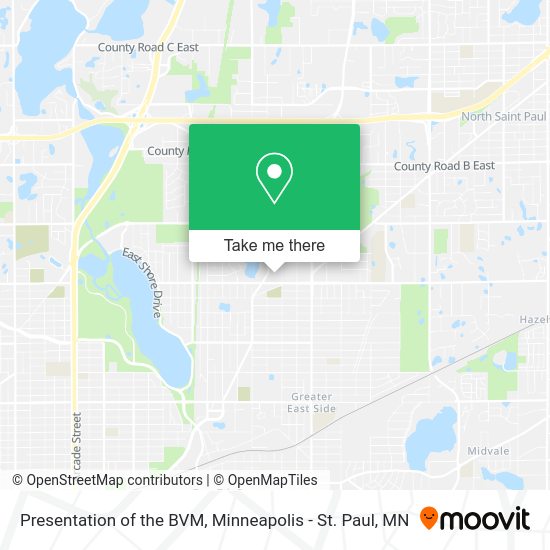 Presentation of the BVM map