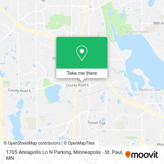 1705 Annapolis Ln N Parking map