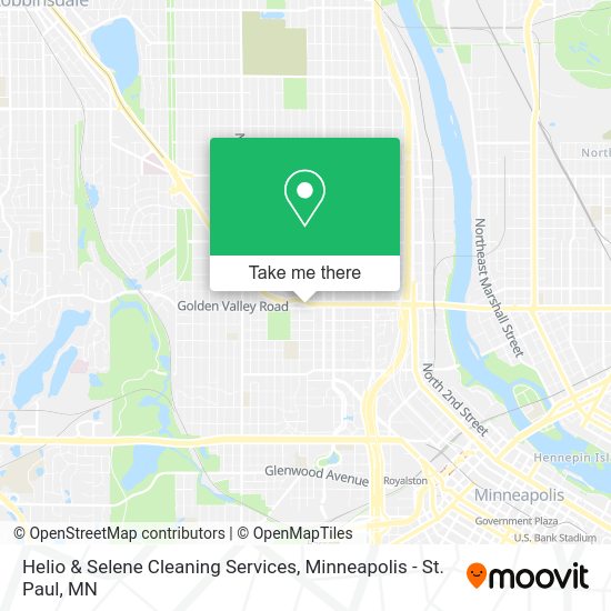 Helio & Selene Cleaning Services map
