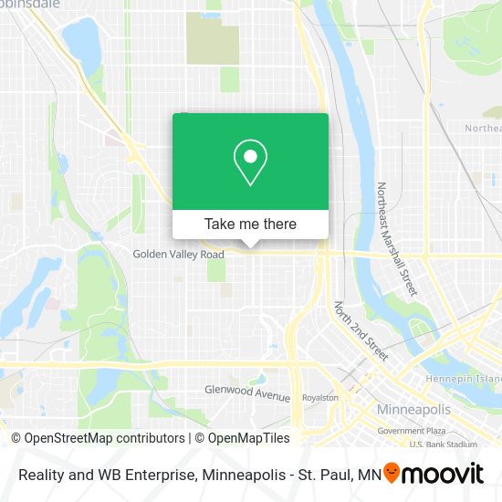 Reality and WB Enterprise map