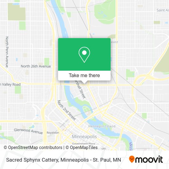 Sacred Sphynx Cattery map