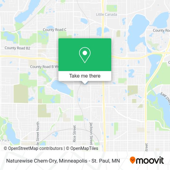 Mapa de Naturewise Chem-Dry