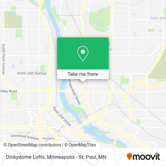 Dinkydome Lofts map