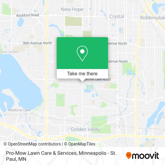 Pro-Mow Lawn Care & Services map