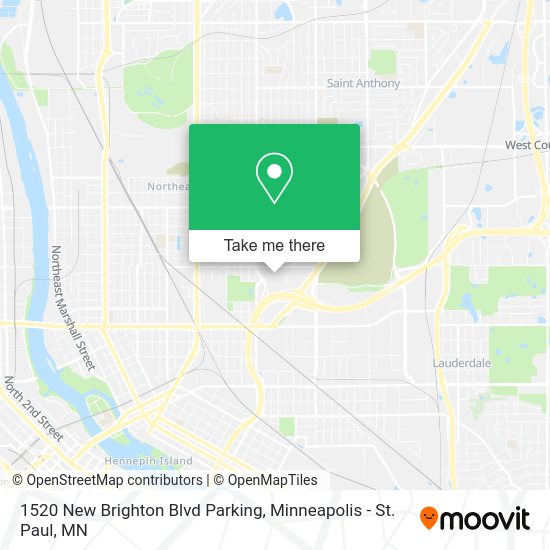 1520 New Brighton Blvd Parking map