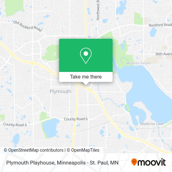 Plymouth Playhouse map