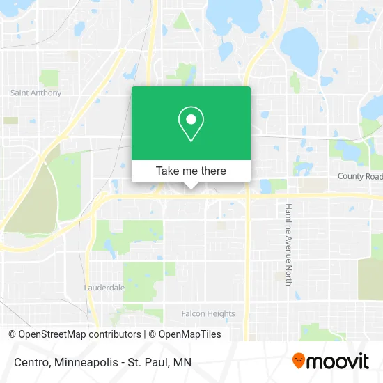 Centro map