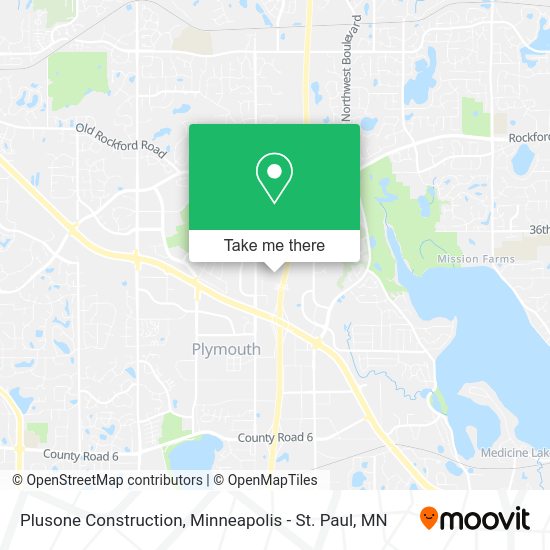 Plusone Construction map