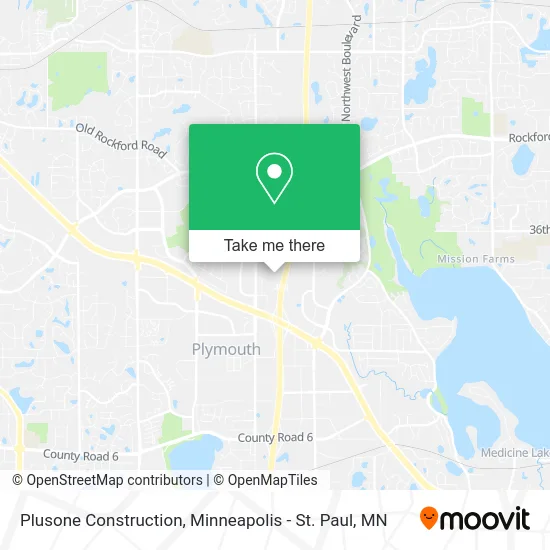 Mapa de Plusone Construction