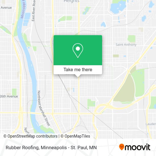 Rubber Roofing map