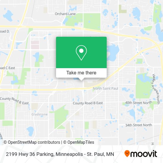 2199 Hwy 36 Parking map