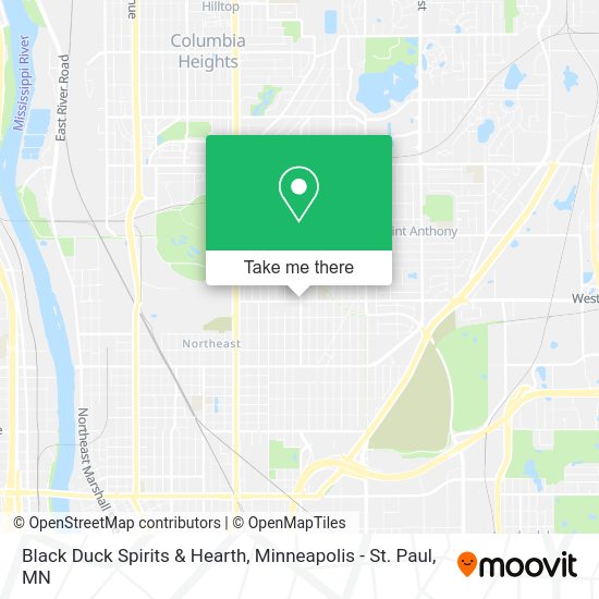 Black Duck Spirits & Hearth map