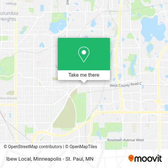 Ibew Local map