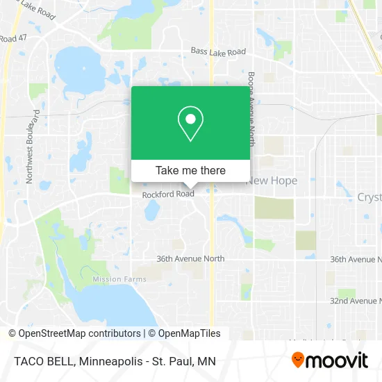 TACO BELL map