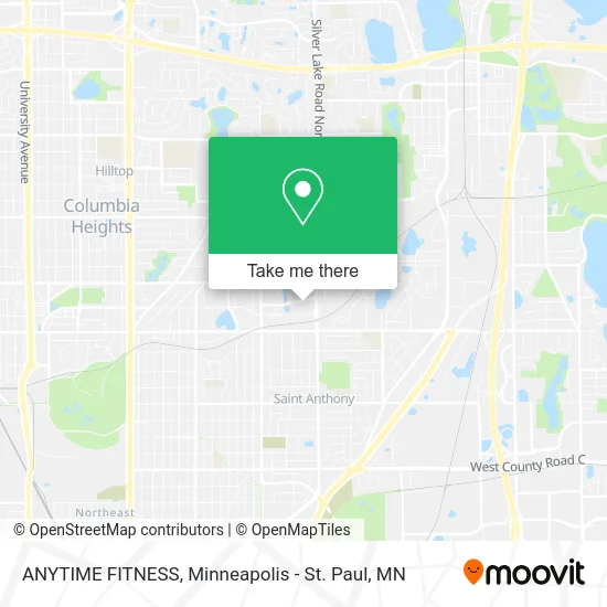 ANYTIME FITNESS map