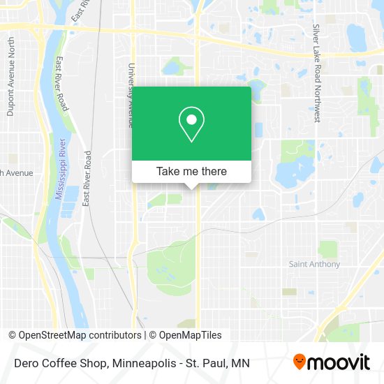 Dero Coffee Shop map