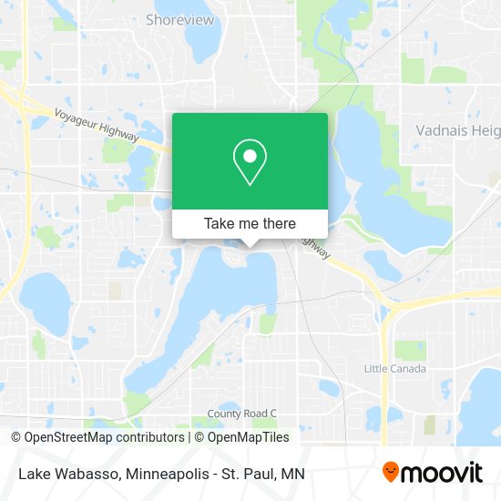 Lake Wabasso map