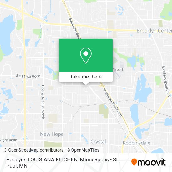 Mapa de Popeyes LOUISIANA KITCHEN