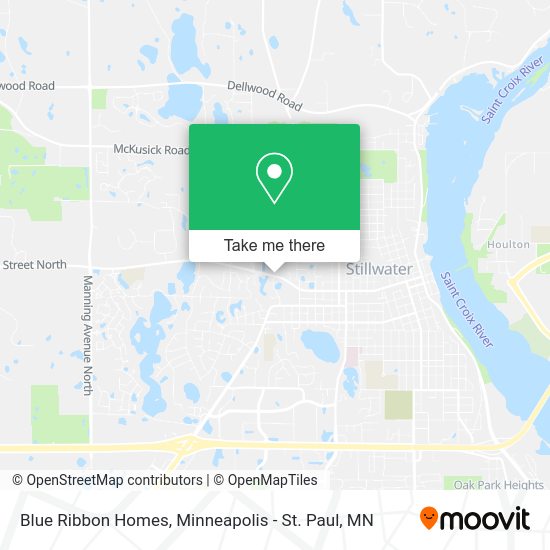 Mapa de Blue Ribbon Homes