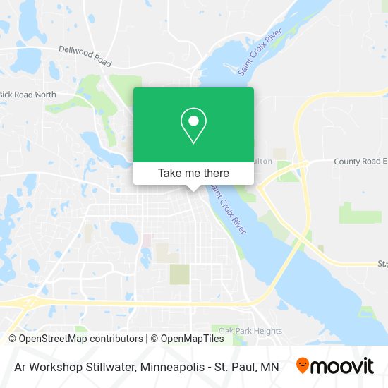 Ar Workshop Stillwater map