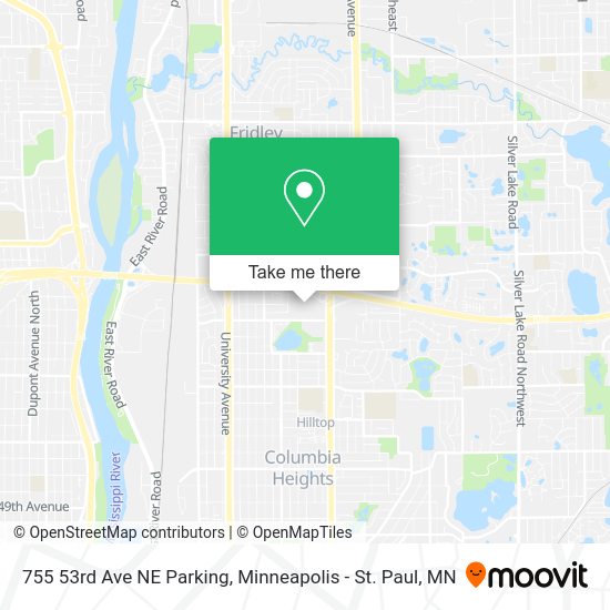755 53rd Ave NE Parking map