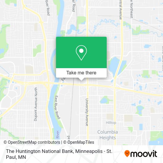 The Huntington National Bank map