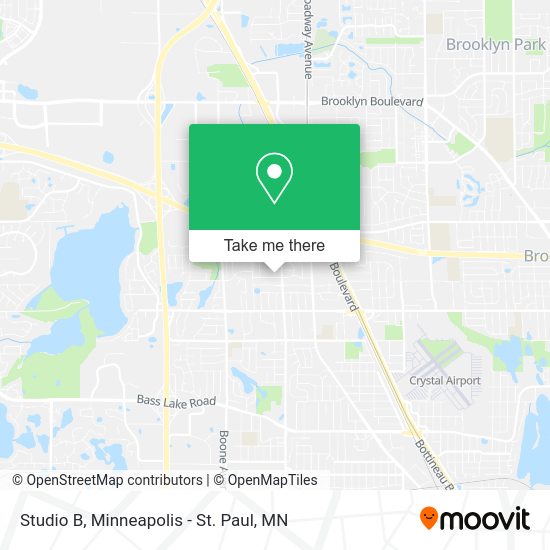 Studio B map