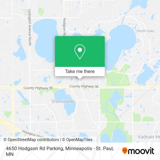 4650 Hodgson Rd Parking map