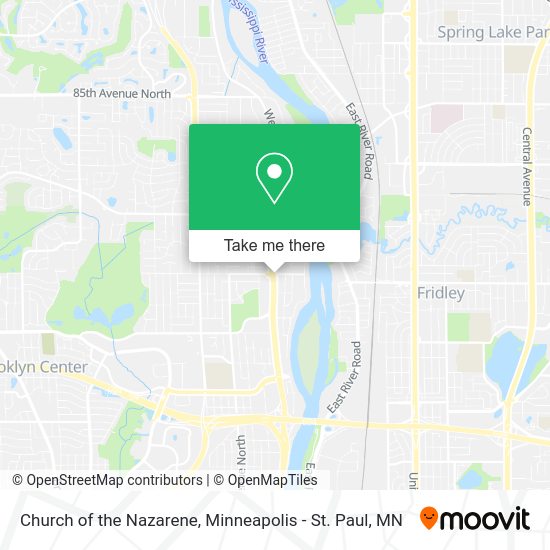 Mapa de Church of the Nazarene