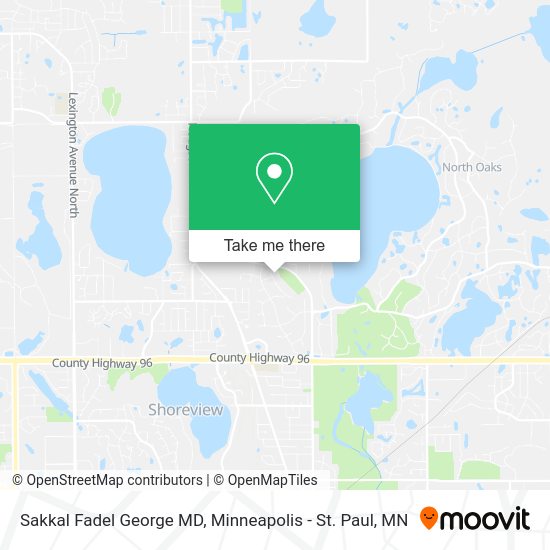 Mapa de Sakkal Fadel George MD